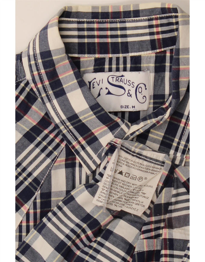 Ανδρικό πουκάμισο LEVI'S, μεσαίο ναυτικό, βαμβακερό καρό