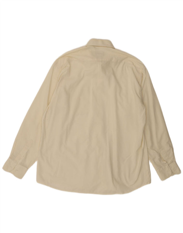 PIERRE CARDIN Ανδρικό πουκάμισο νούμερο 42 16 1/2 Large Off White Βαμβακερό