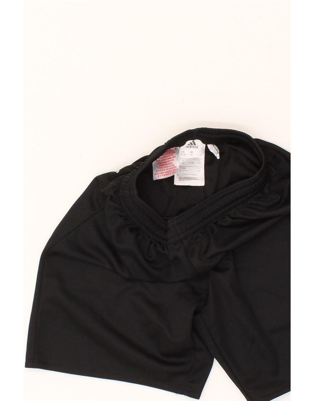 ADIDAS Boys Climalite Sport Shorts 9-10 Years  Black Polyester Vintage Adidas and Second-Hand Adidas from Messina Hembry 