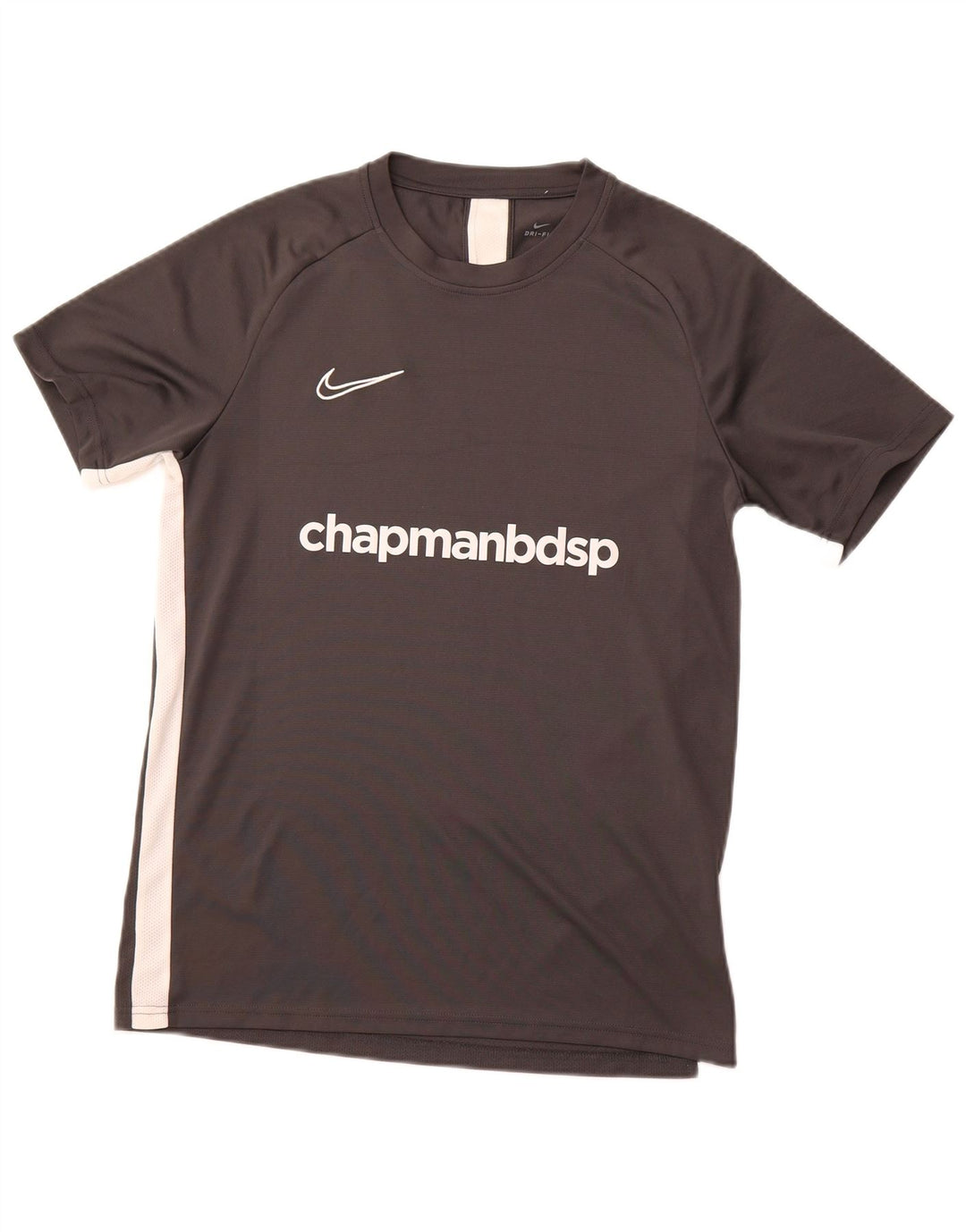 Ανδρικό γραφικό T-Shirt NIKE Top Large Grey Colourblock Πολυεστέρας