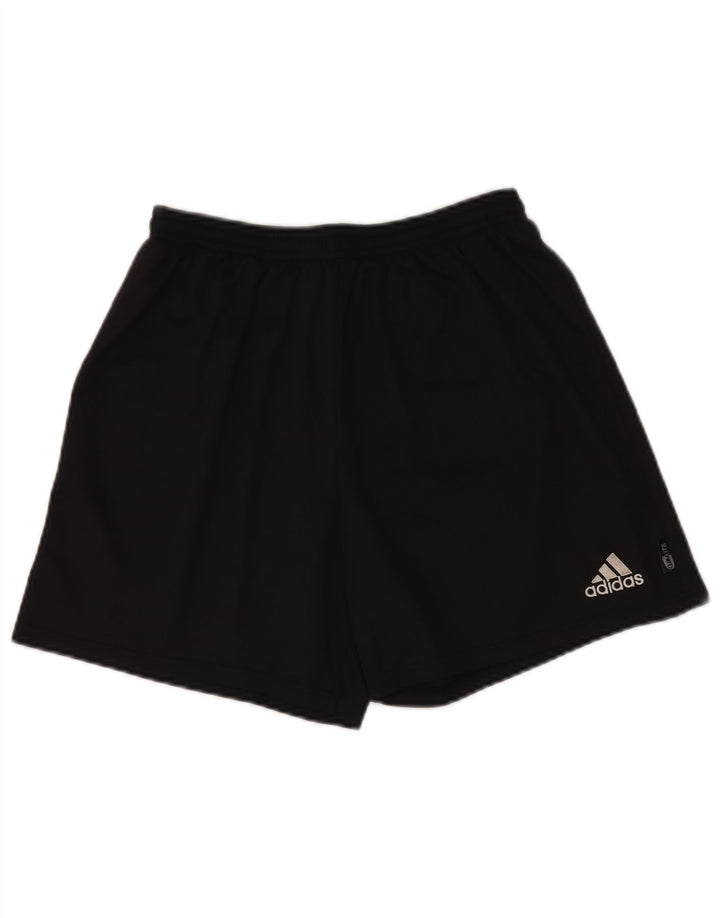 Ανδρικό σορτς Adidas Climalite Sport μεγάλο μαύρο πολυεστέρα