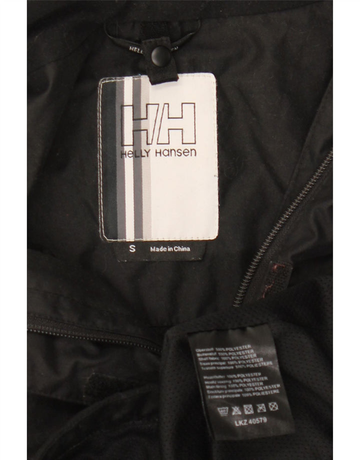 Helly Hansen γυναικείο μπουφάν με κουκούλα αντιανεμικό UK 10 μικρό μαύρο