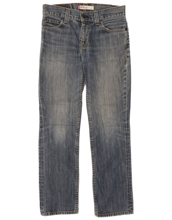 Levi's Mens 511 Slim Jeans W33 L34 Blue