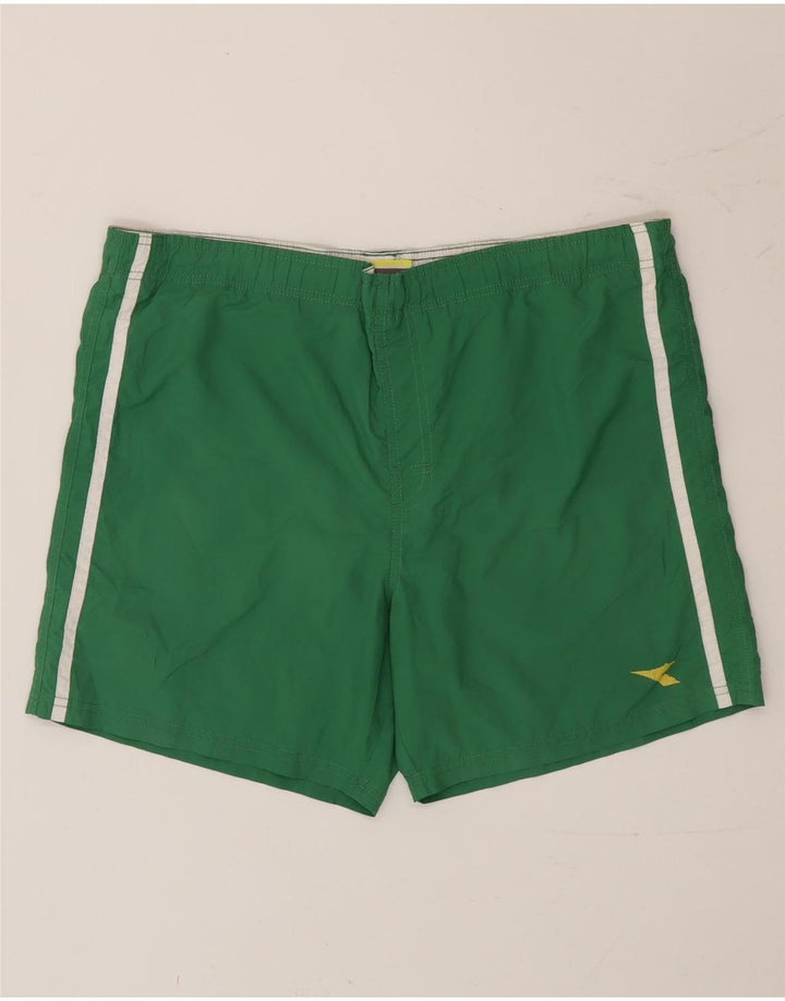 Ανδρικό σορτς κολύμβησης Diadora 2XL πράσινο πολυεστέρα