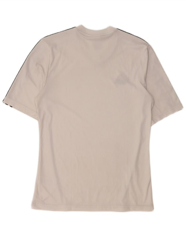 Adidas Ανδρικό T-Shirt Climalite Top Small White Polyester