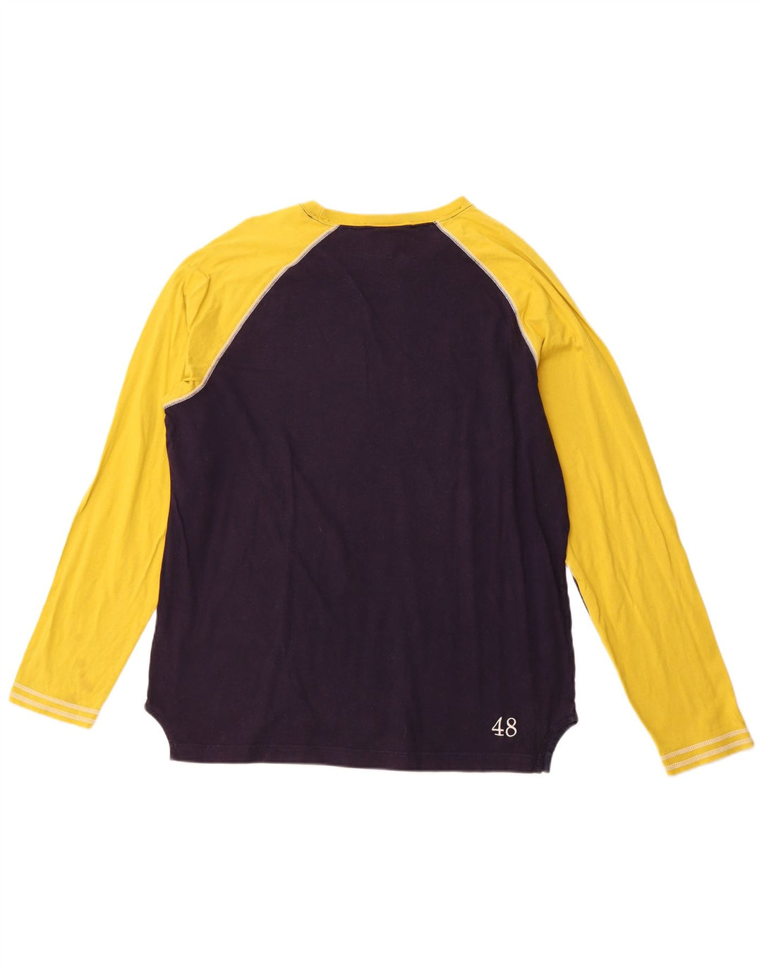 Ανδρική μπλούζα PUMA με μακρυμάνικο XL Navy Blue Colourblock Sports