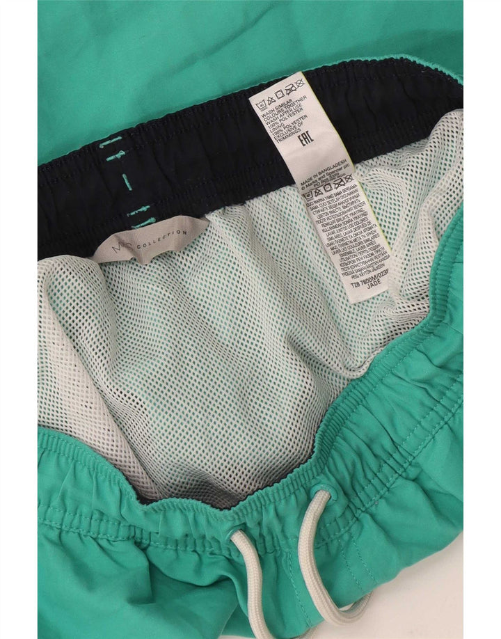 Ανδρικό σορτς κολύμβησης Marks & Spencer Μεσαίου πράσινου πολυεστέρα