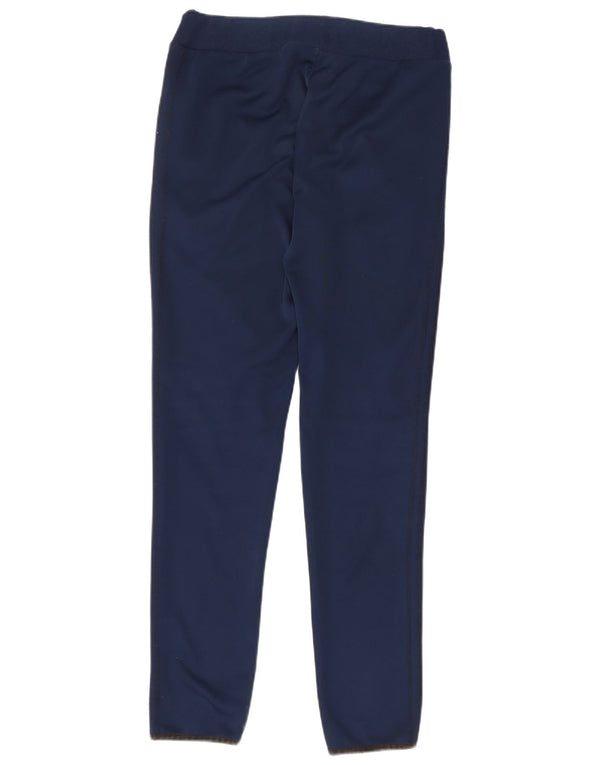 Γυναικεία αθλητική φόρμα Adidas Παντελόνι UK 10 Small Navy Blue Polyester