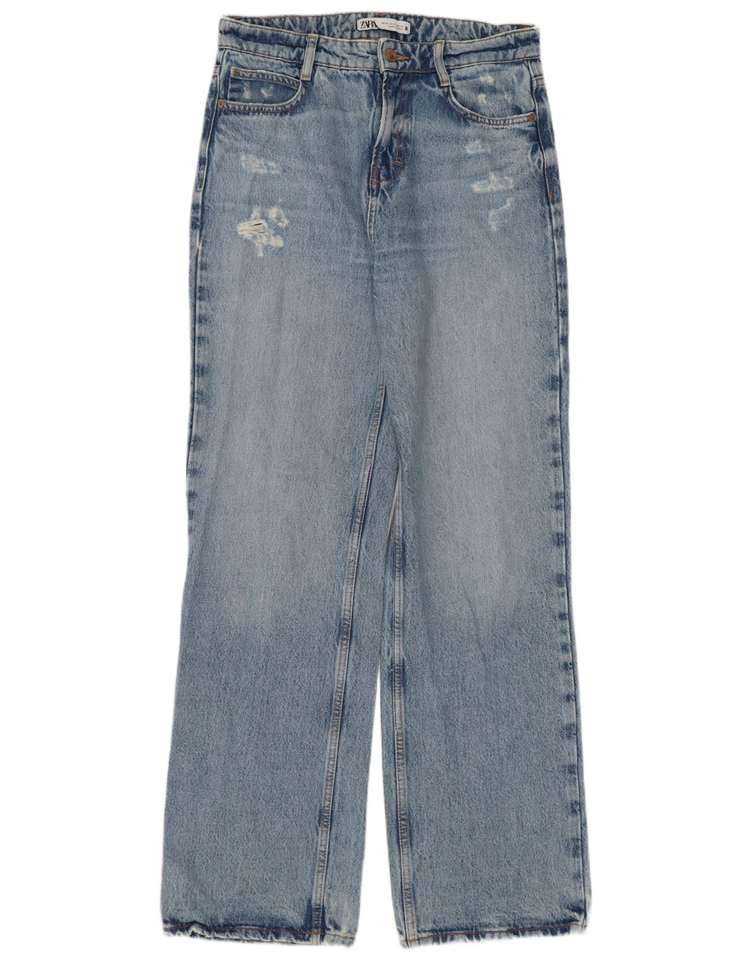 ZARA Γυναικεία τζιν μποτάκια EU 36 XS W26 L32 Μπλε