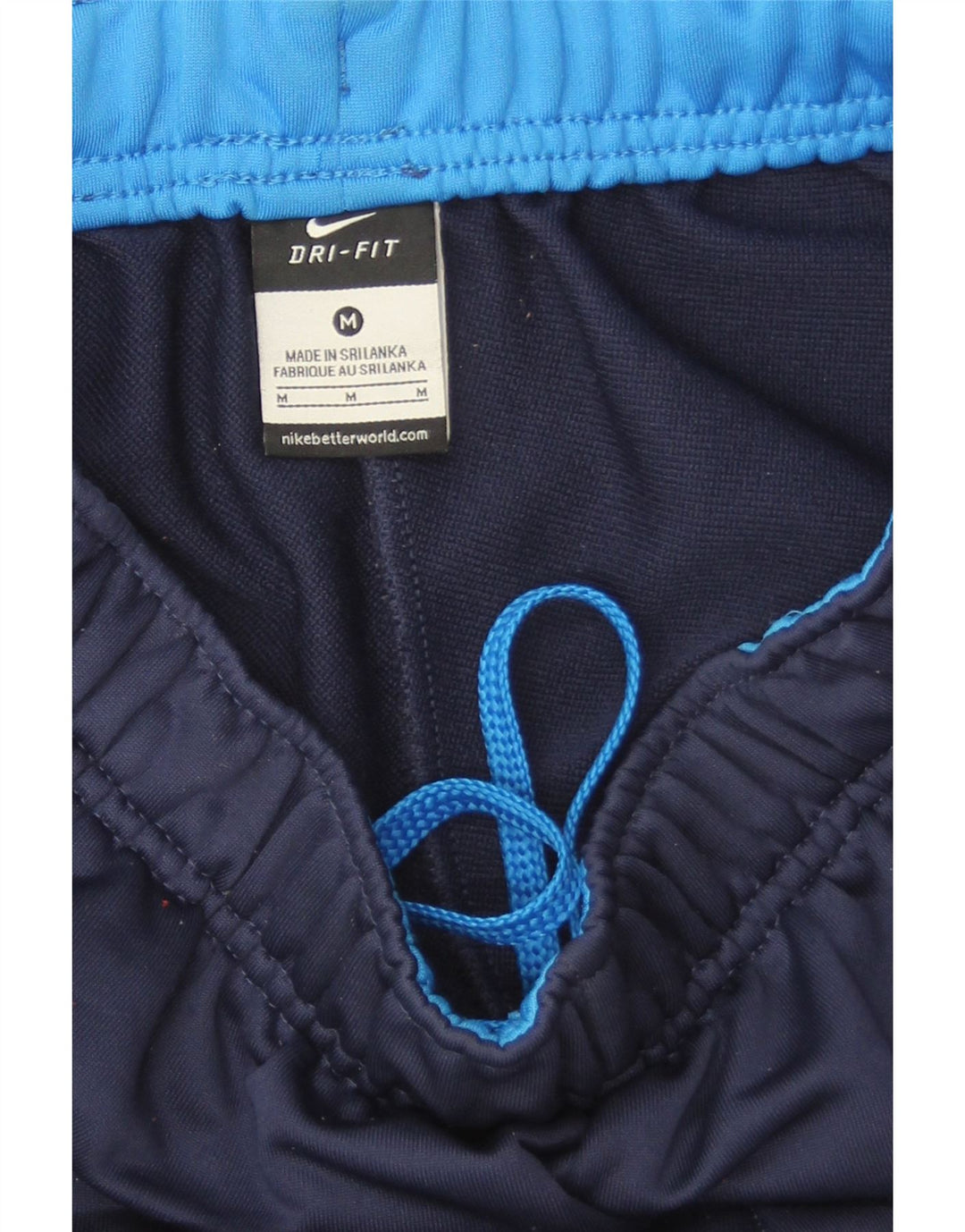 Ανδρικές φόρμες Nike Dri Fit Παντελόνια μεσαίου μπλε ναυτικού πολυεστέρα