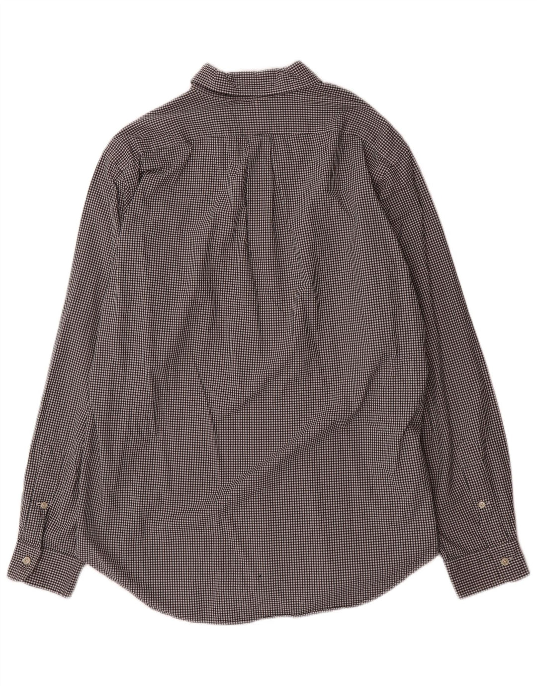 Ανδρικό πουκάμισο Ralph Lauren Classic Fit μεγάλο μαύρο βαμβακερό Gingham