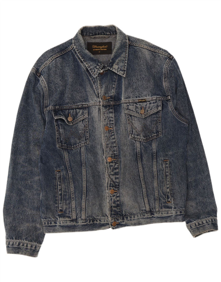 Ανδρικό τζιν μπουφάν Wrangler UK 42 XL Μπλε βαμβακερό