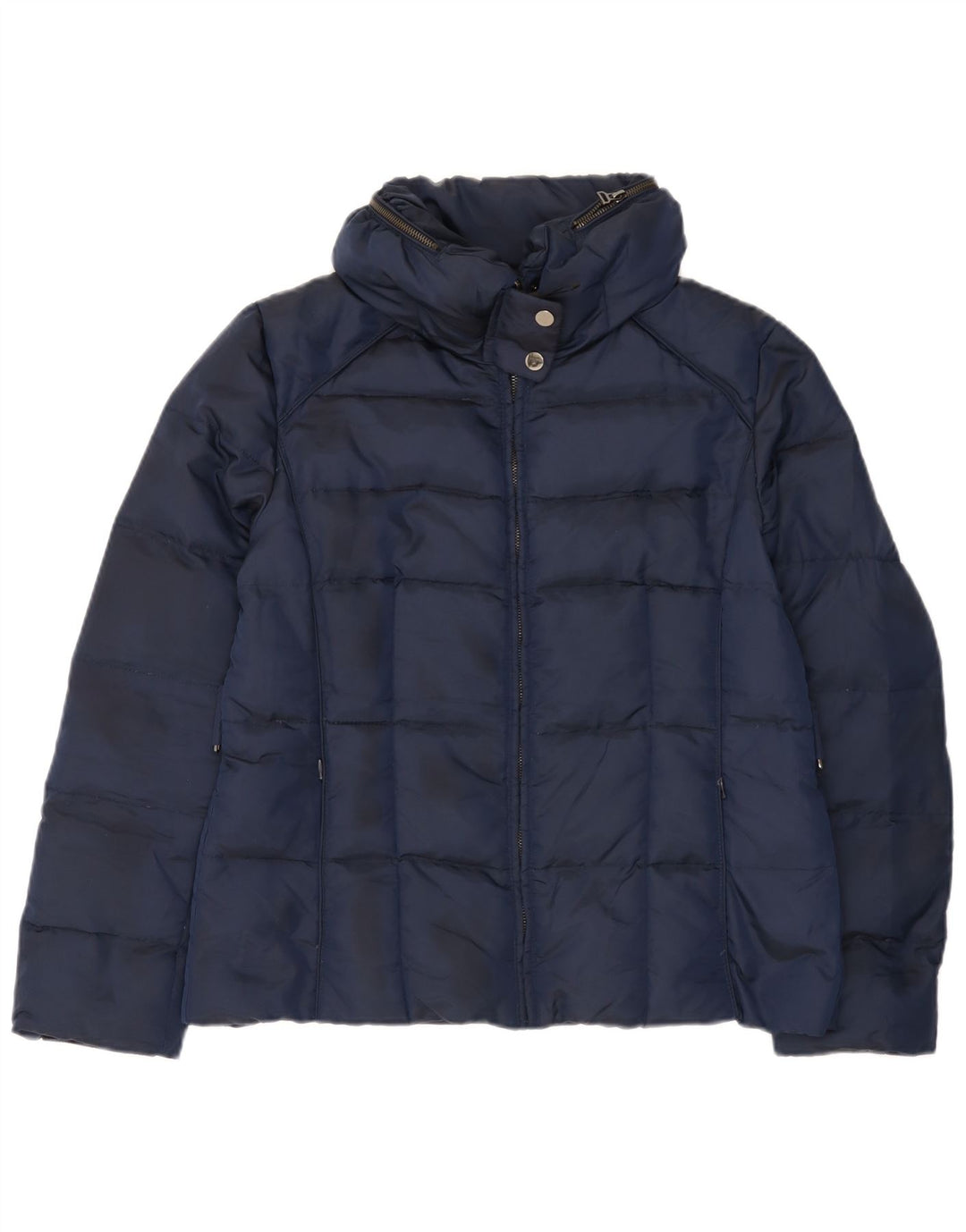 Zara Γυναικείο μπουφάν UK 18 XL Navy Blue Nylon