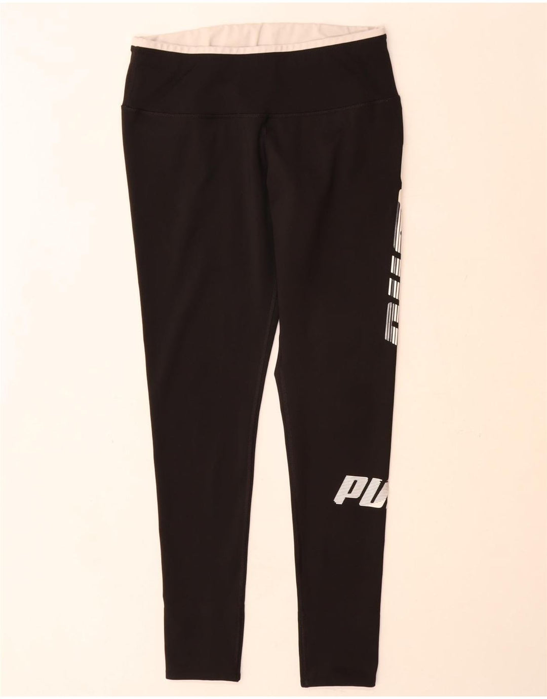 Puma Γυναικείο Γραφικό Κολάν UK 18 XL Μαύρο πολυεστέρα