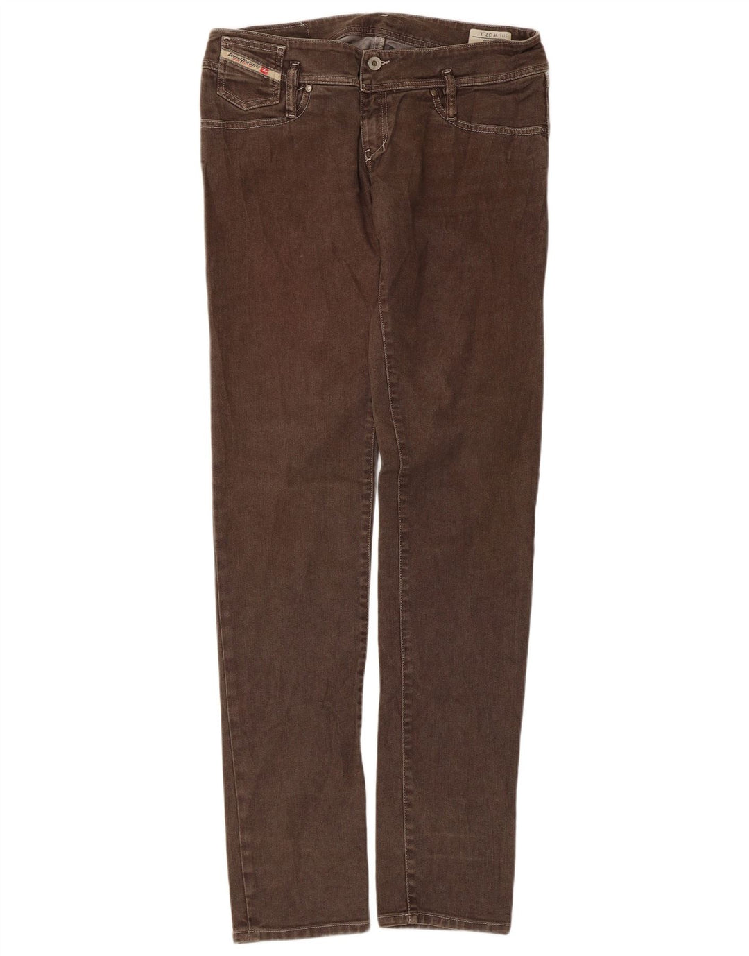Diesel Γυναικείο Slim Jeans W32 L35 Καφέ Βαμβακερό