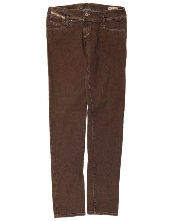Diesel Γυναικείο Slim Jeans W32 L35 Καφέ Βαμβακερό