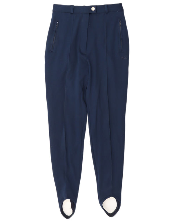 Fila Γυναικείο Stirrup Casual Παντελόνι IT 44 Medium W28 L30 Navy Blue Acrylic