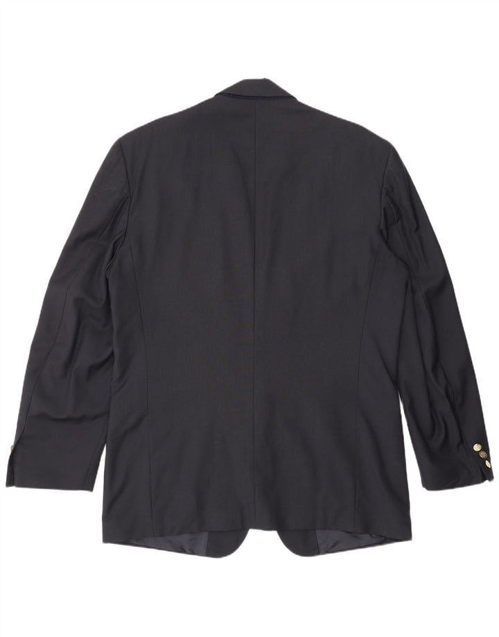 Yves Saint Laurent Ανδρικό σακάκι με 2 κουμπιά σακάκι IT 52 XL Navy Blue New Wool