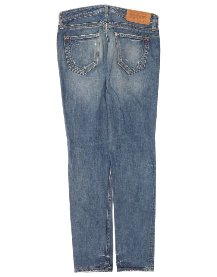 Replay Γυναικείο Slim Jeans W26 L30 Blue Cotton