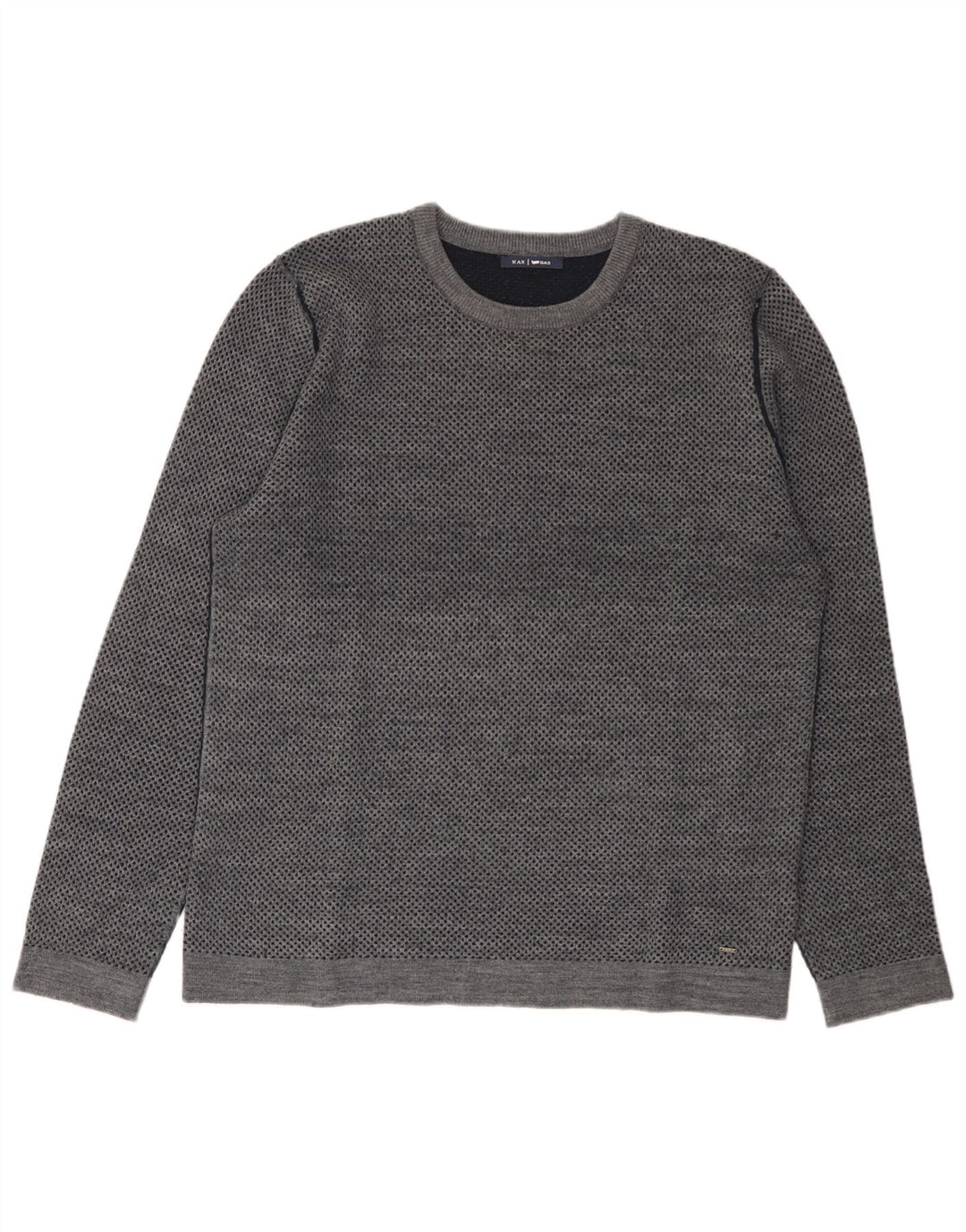 Ανδρικό πουλόβερ Gas Crew Neck Jumper XL Γκρι μαλλί