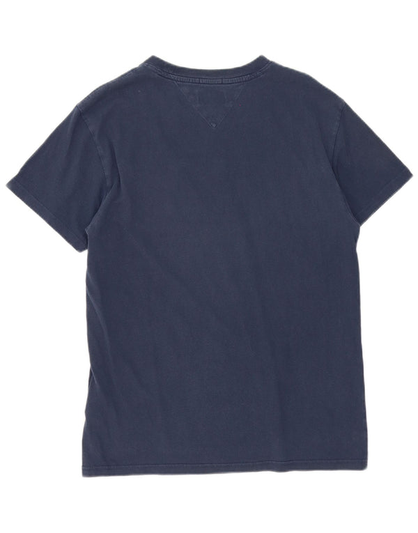 Ανδρικό γραφικό μπλουζάκι Tommy Hilfiger Top Medium Navy Blue Colourblock