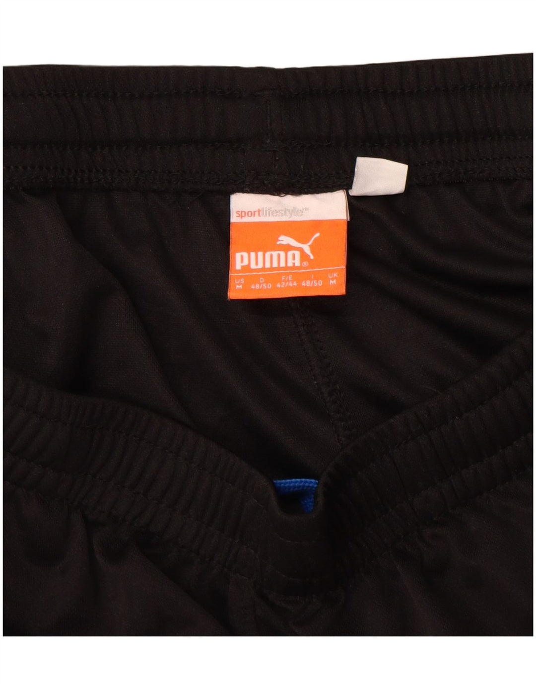 Ανδρικό αθλητικό σορτς PUMA, μεσαίο μαύρο χρώμα, πολυεστέρας