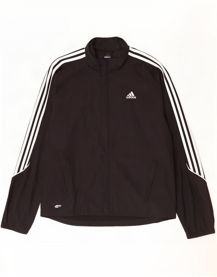 Ανδρική φόρμα Adidas Clima Proof Top Jacket Μεγάλο Μαύρο Πολυεστέρα