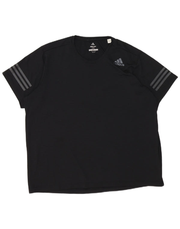 Ανδρικό T-Shirt Adidas Climacool Top 2XL Μαύρο