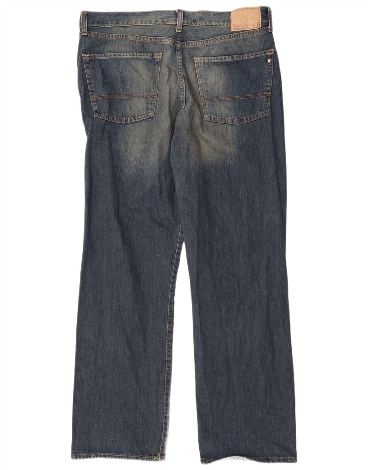 BEN SHERMAN Ανδρικό τζιν ίσιο W36 L32 Μπλε βαμβακερό
