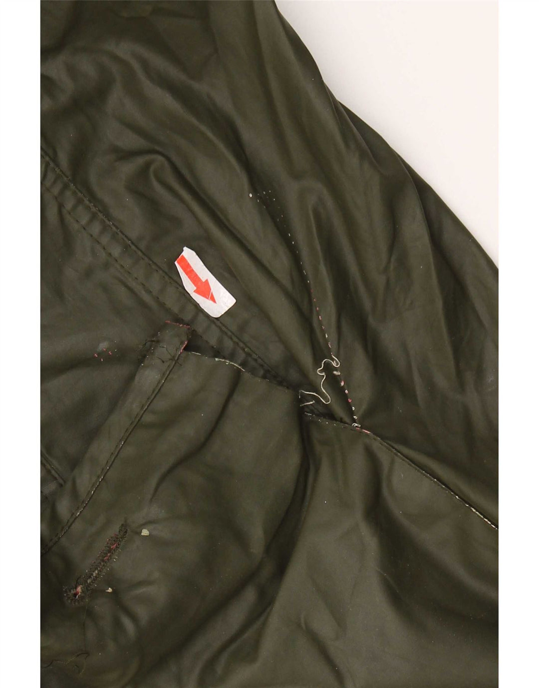Barbour Γυναικείο κερωμένο βαμβακερό μπουφάν UK 10 Small Khaki