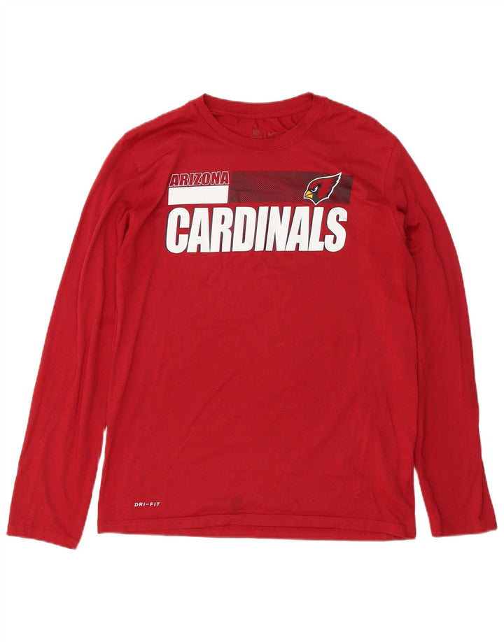 Ανδρικό Nike Arizona Cardinals γραφικό μακρυμάνικο μπλουζάκι μεσαίου κόκκινου πολυεστέρα