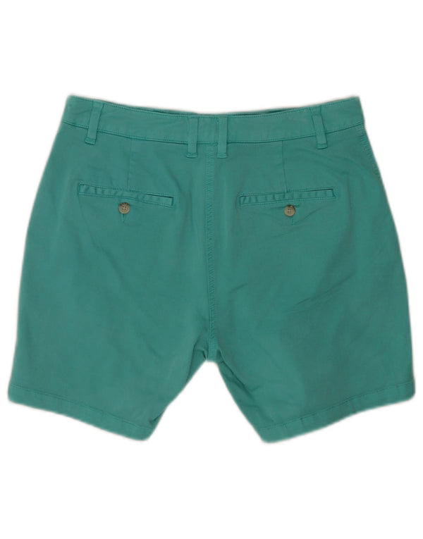 Joules Γυναικείο σορτς Chino UK 10 Small W28 Τυρκουάζ βαμβακερό