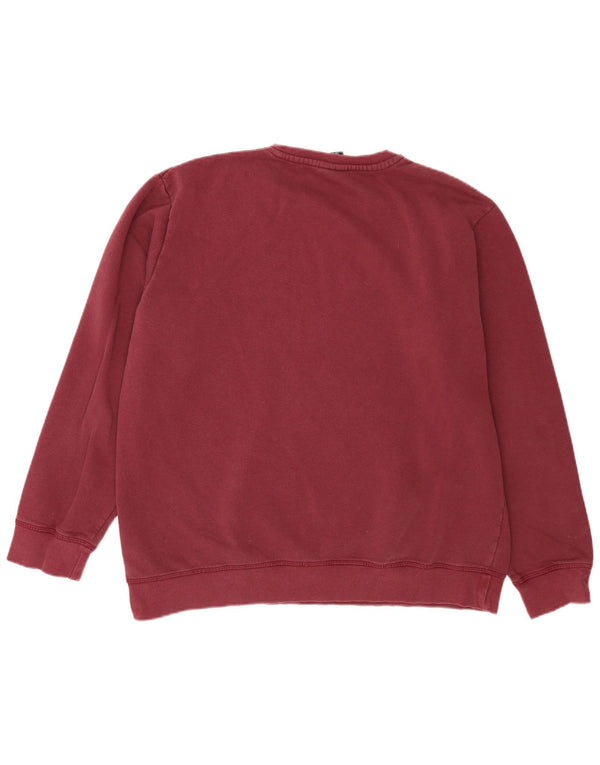 Ανδρικό γραφικό φούτερ Umbro Jumper 2XL Βουργουνδί Βαμβακερό