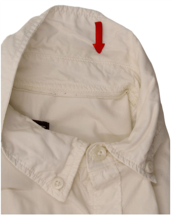 Ανδρικό πουκάμισο Fat Face, μεσαίο λευκό βαμβακερό