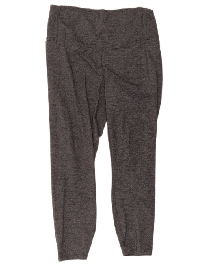 Under Armour Γυναικεία Κάπρι Κολάν UK 12 Medium Grey