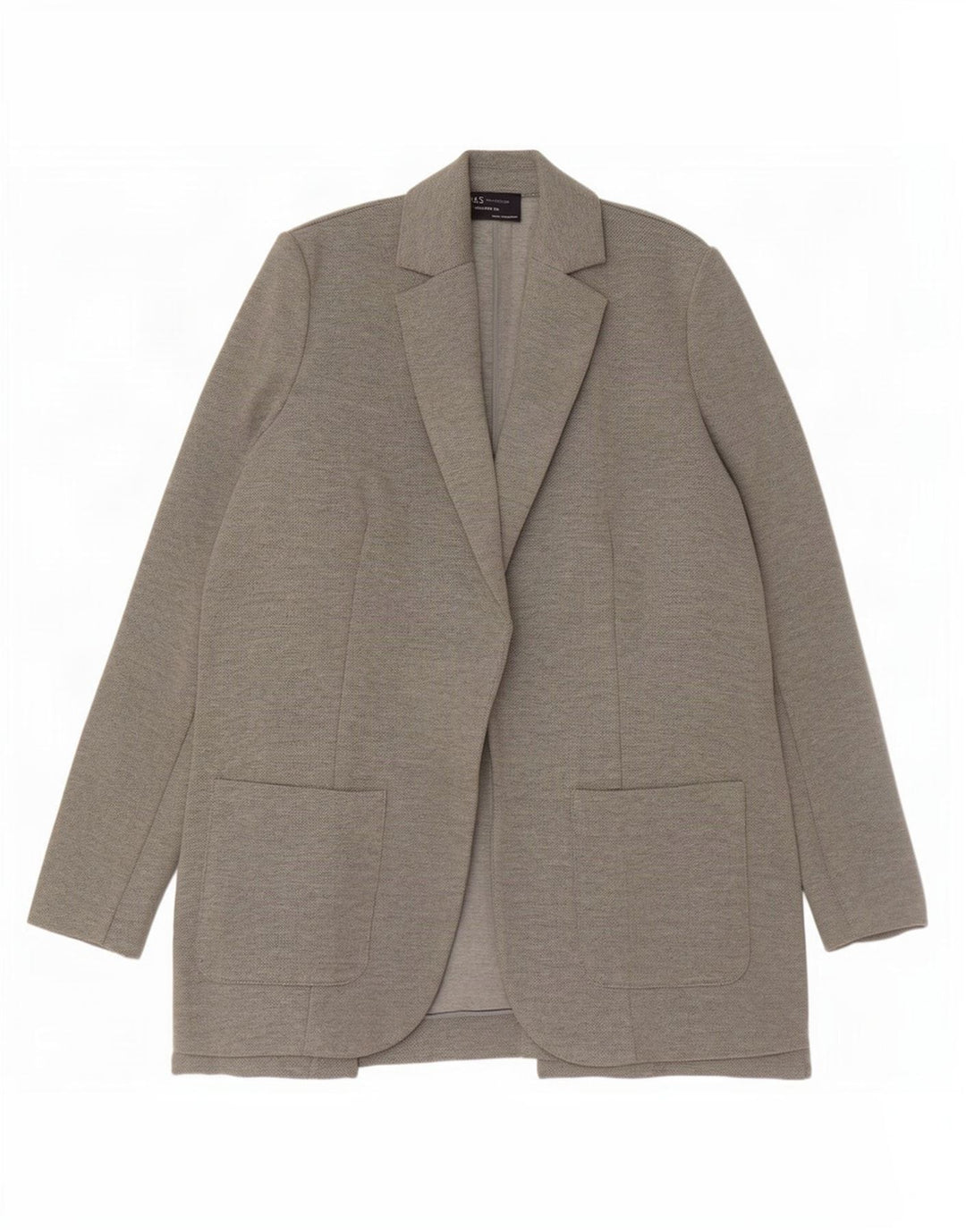 Marks & Spencer Γυναικείο μπουφάν Blazer UK 6 XS Grey Polyester