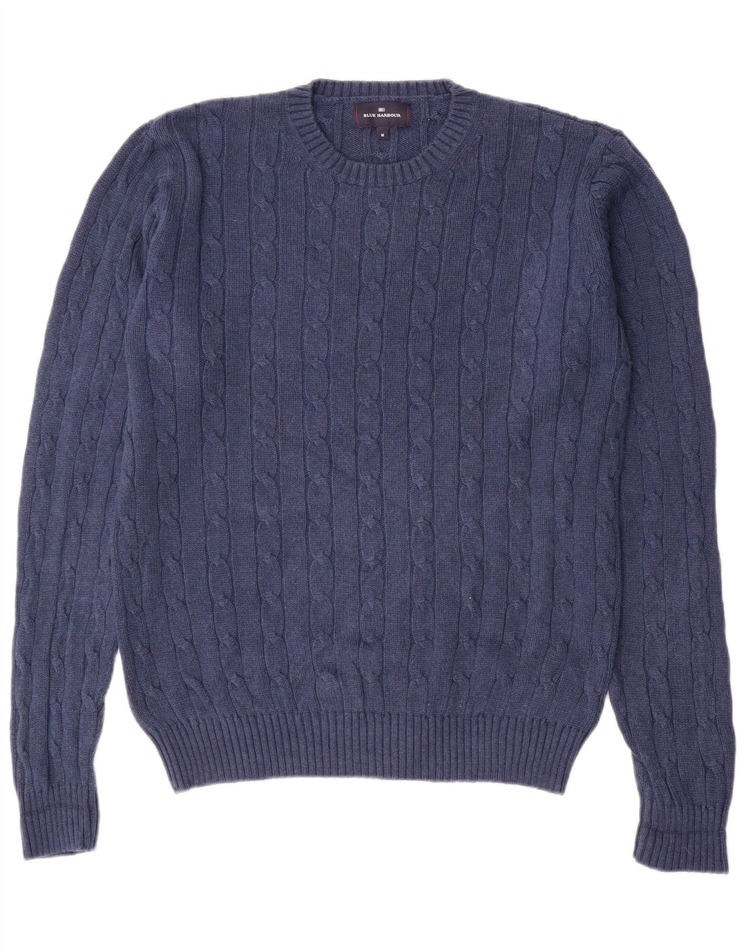 Ανδρικό πουλόβερ Marks & Spencer Blue Harbour Crew Neck Jumper Medium Navy Blue