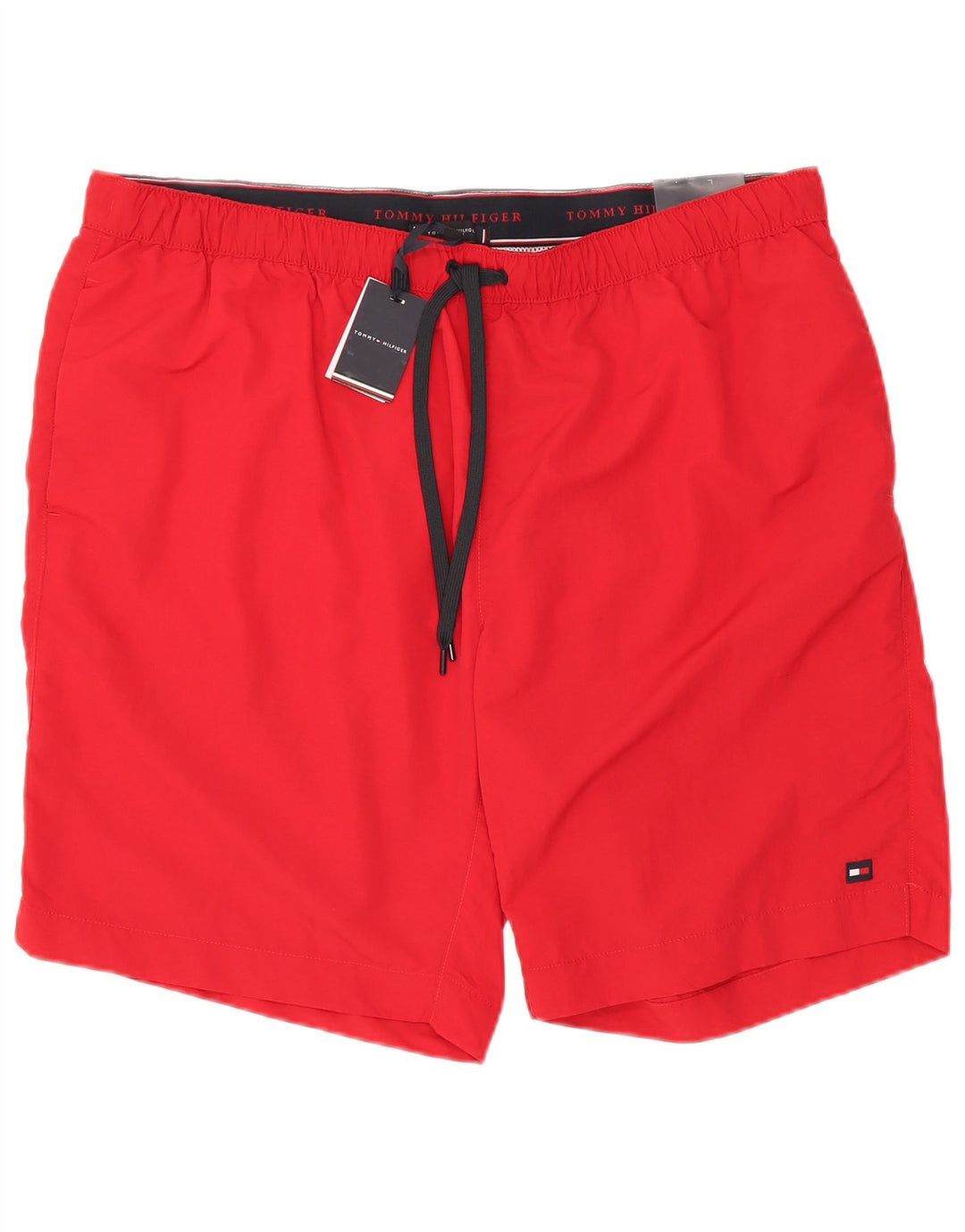 Ανδρικό ψηλό παντελόνι κολύμβησης Tommy Hilfiger 4XL κόκκινο πολυεστέρα