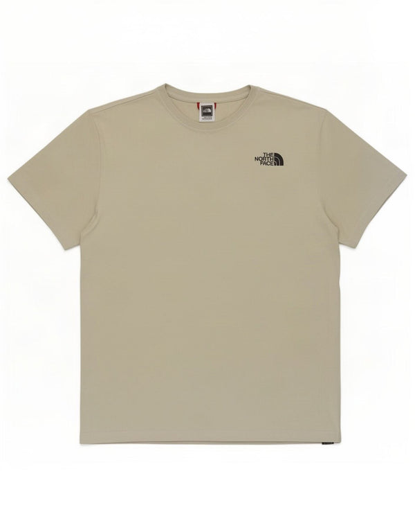 Ανδρικό γραφικό T-Shirt North Face Top μεγάλο πράσινο βαμβακερό