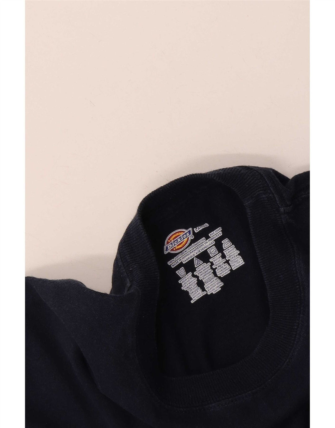 Ανδρικό T-Shirt Dickies Top Large Navy Blue από βαμβάκι