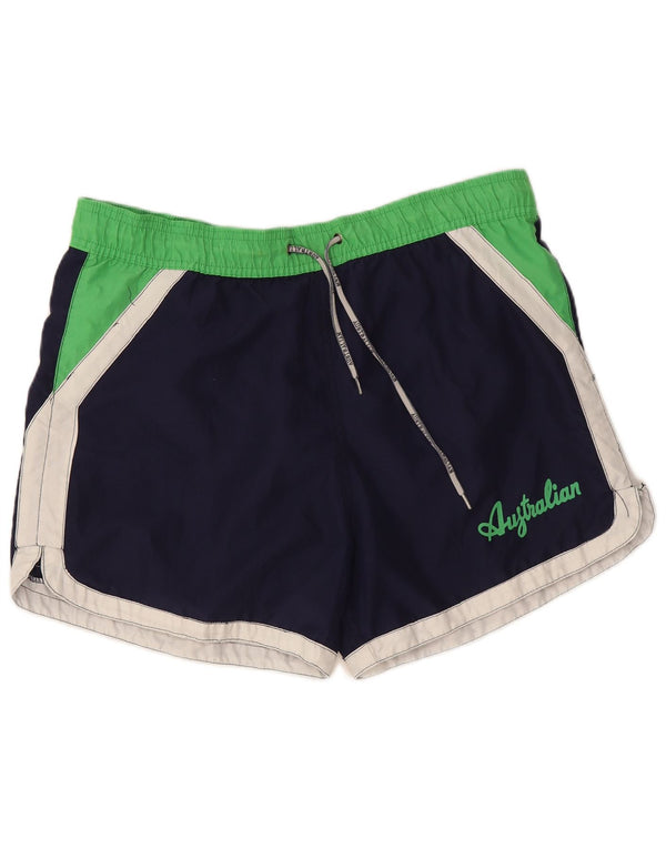 Ανδρικό σορτς κολύμβησης AUSTRALIAN L'ALPINA IT 50 Medium Navy Blue Colourblock