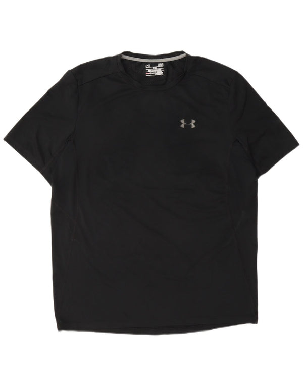 Under Armour Ανδρικό T-Shirt Heat Gear Top Large Μαύρο