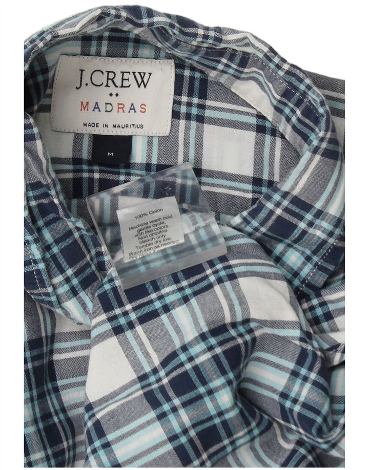 Ανδρικό φανελένιο πουκάμισο J. Crew, μεσαίο μπλε βαμβακερό