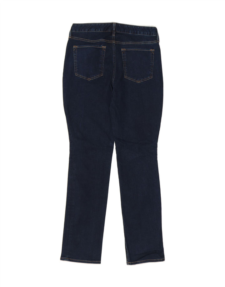 EDDIE BAUER Womens Curvy Straight Jeans US 6 Medium W32 L31 Navy Blue Vintage Eddie Bauer and Second-Hand Eddie Bauer from Messina Hembry 