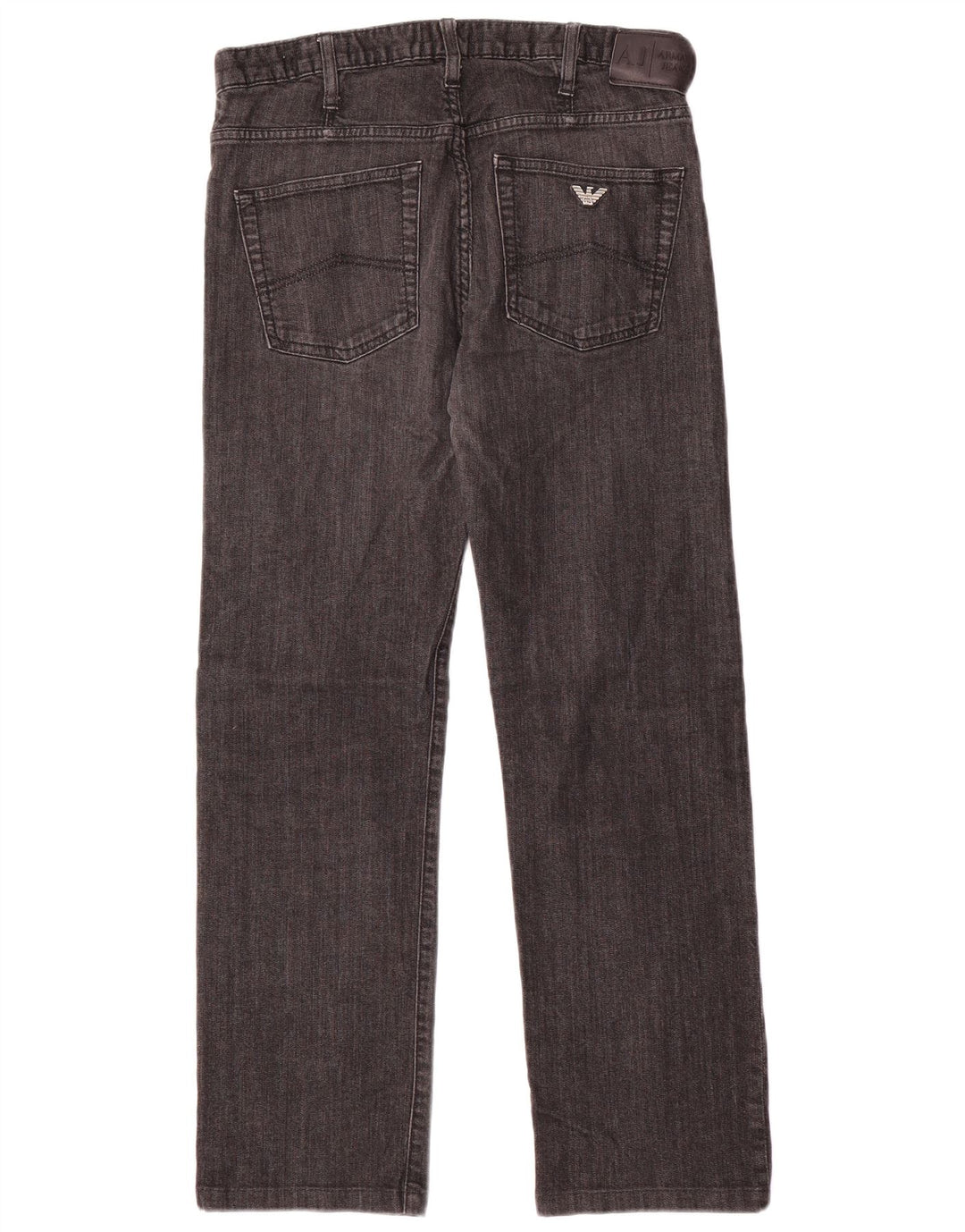 Armani Γυναικείο ίσιο τζιν W32 L28 Γκρι βαμβακερό