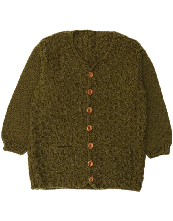 Vintage Γυναικεία Ζακέτα UK 14 Large Khaki