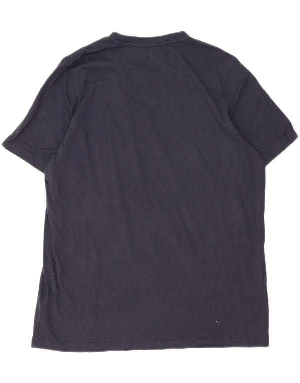 Ανδρικό γραφικό T-Shirt Adidas Top XL Navy Blue Cotton
