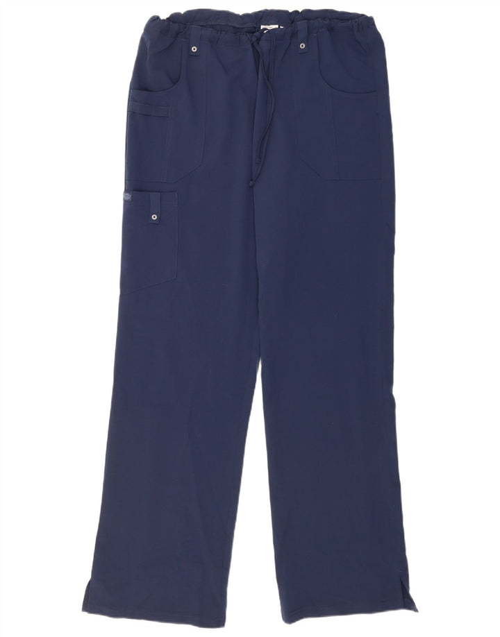 Dickies Γυναικείο ίσιο παντελόνι Cargo Large W34 L33 Navy Blue Polyester