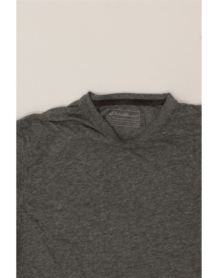 EDDIE BAUER Mens T-Shirt Top Medium Grey Cotton Vintage Eddie Bauer and Second-Hand Eddie Bauer from Messina Hembry 