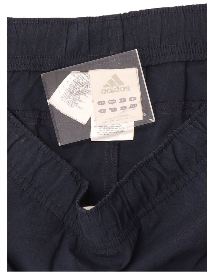 Ανδρικό αθλητικό σορτς ADIDAS Climalite Small Navy Blue Colorblock Πολυεστέρας